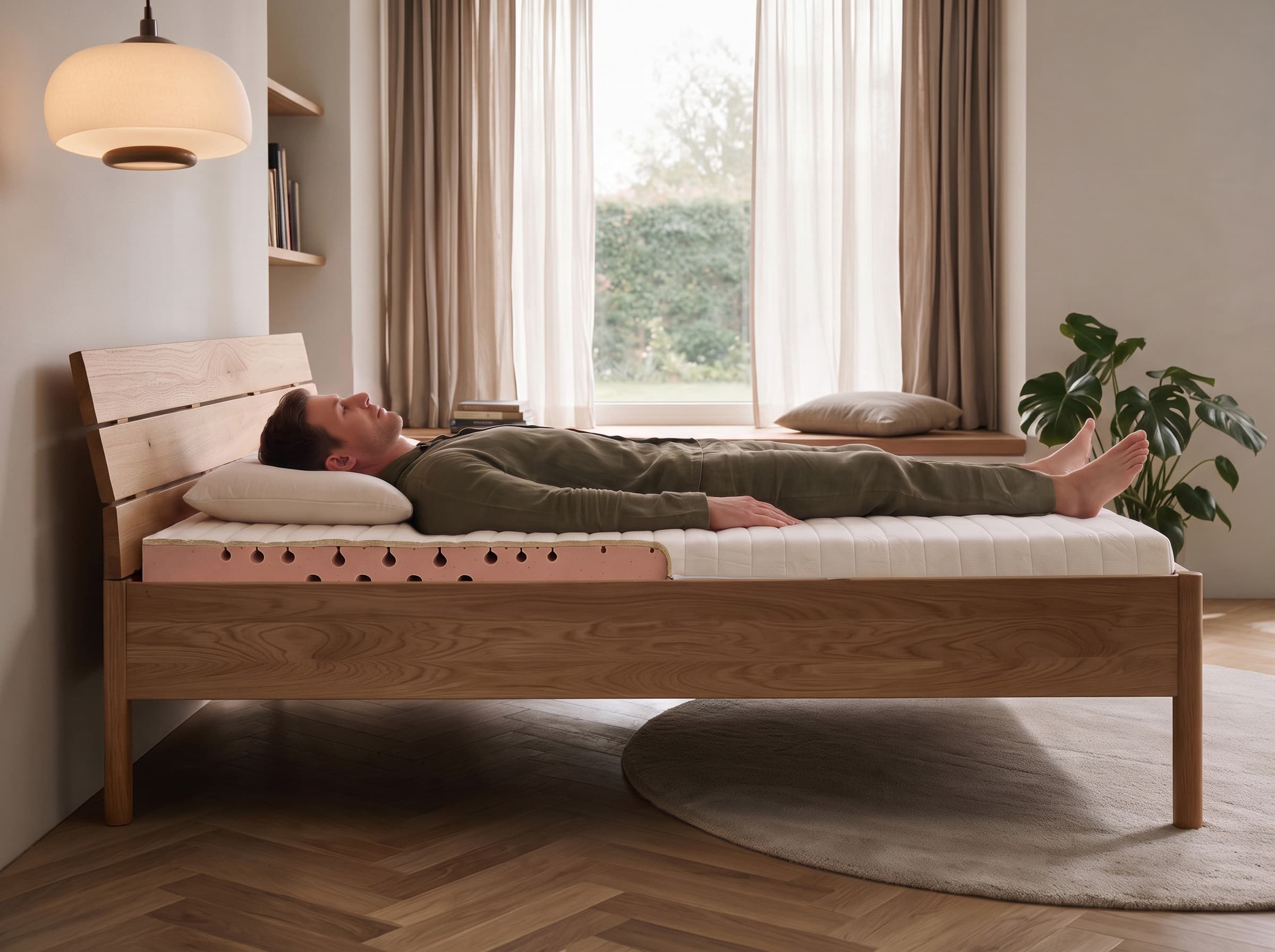 allnatura matelas en mousse froide "Dormivera"