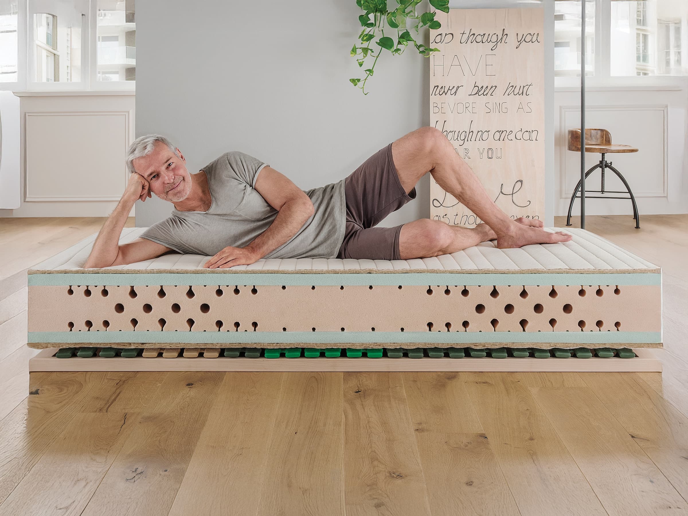 allnatura matelas en mousse froide "Dormivera-Maxima"