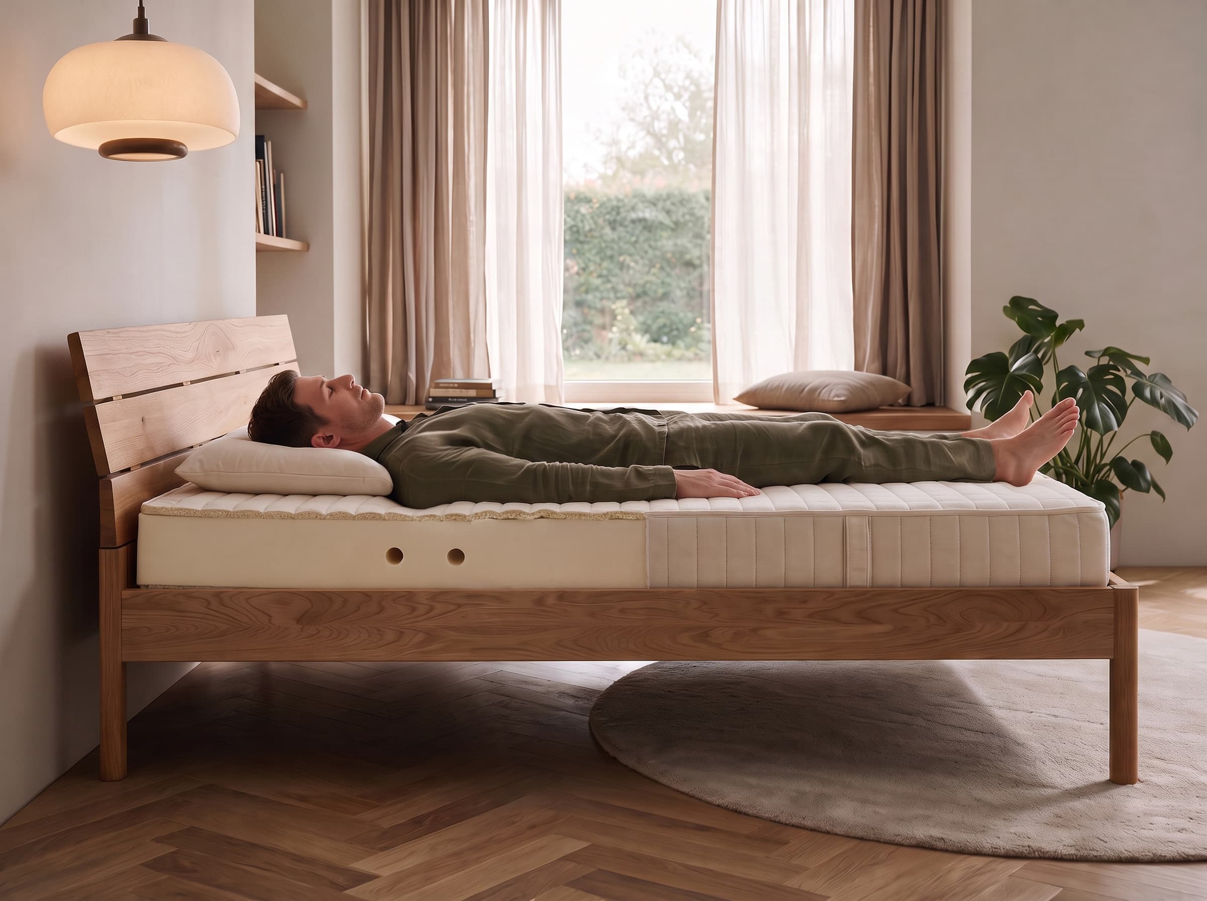 allnatura matelas en latex naturel "Sana-Basic"