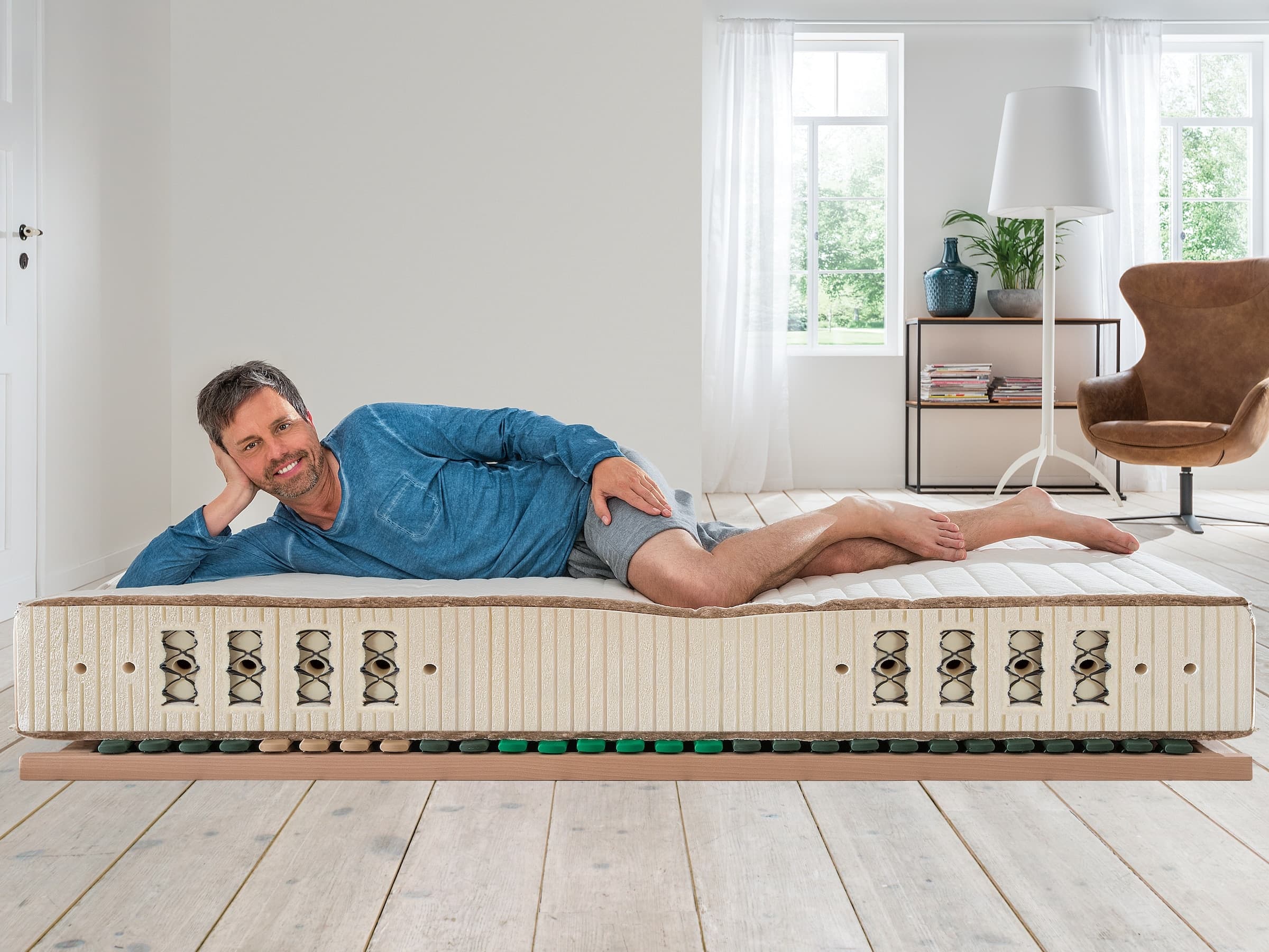 allnatura matelas en latex naturel "Sana-Savalis"