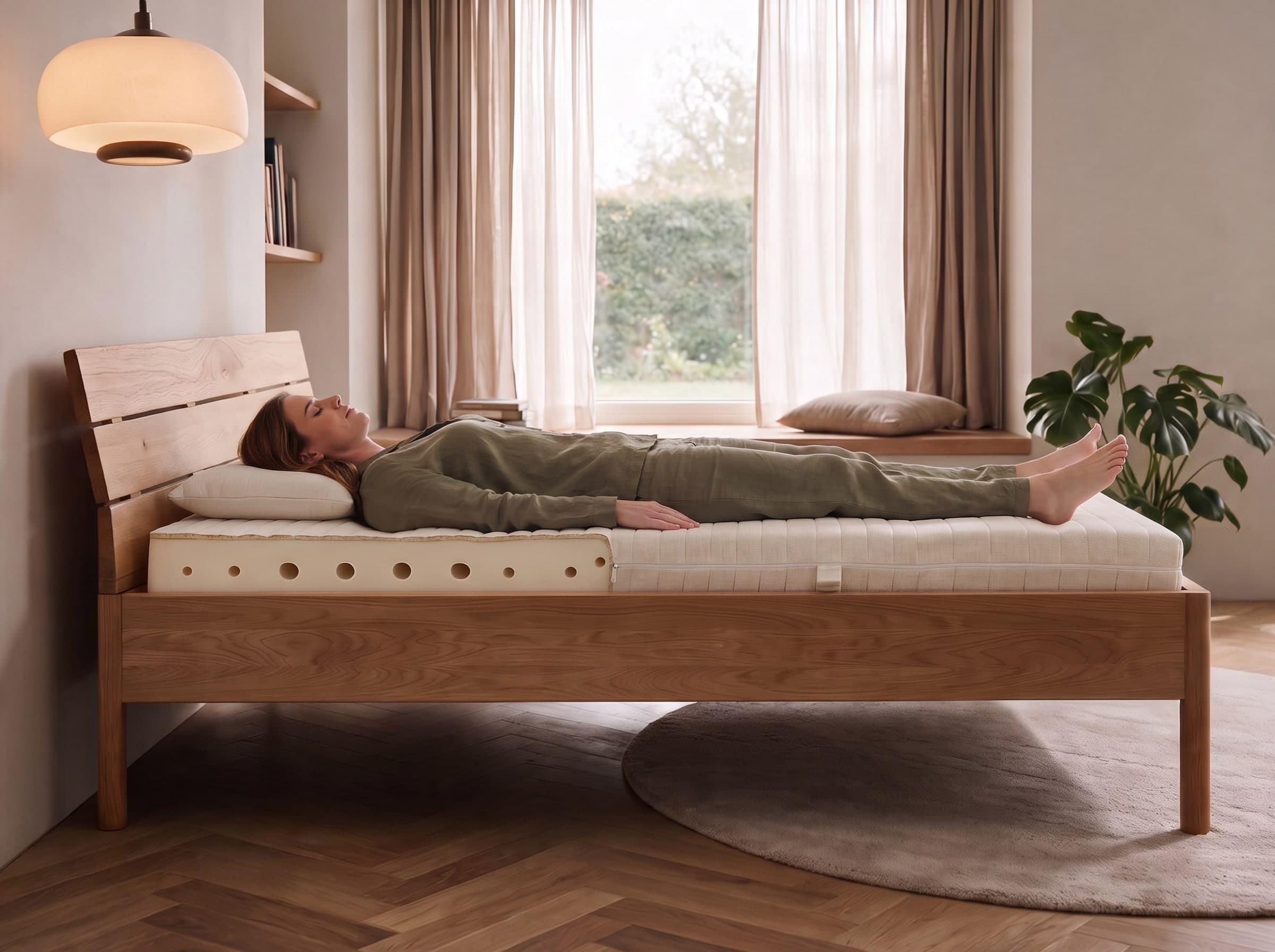 allnatura matelas en latex naturel "Sanastar-Comfort"