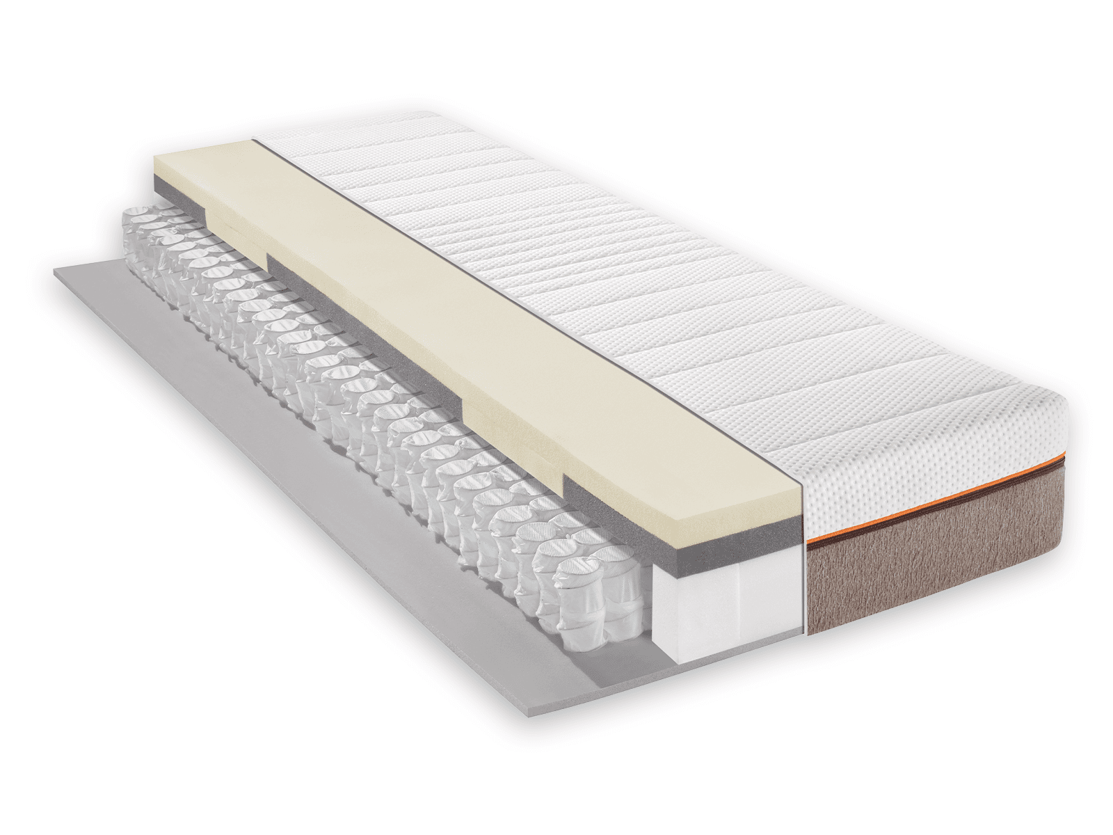 BeCo BeCo Sky Latex Touch matelas à ressorts ensachés