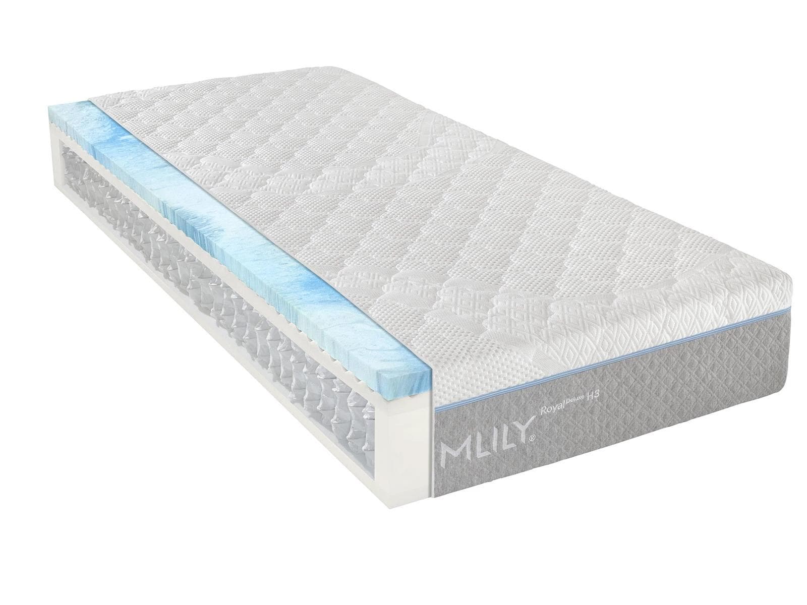 MLILY MLILY Royal Deluxe matelas à ressorts ensachés