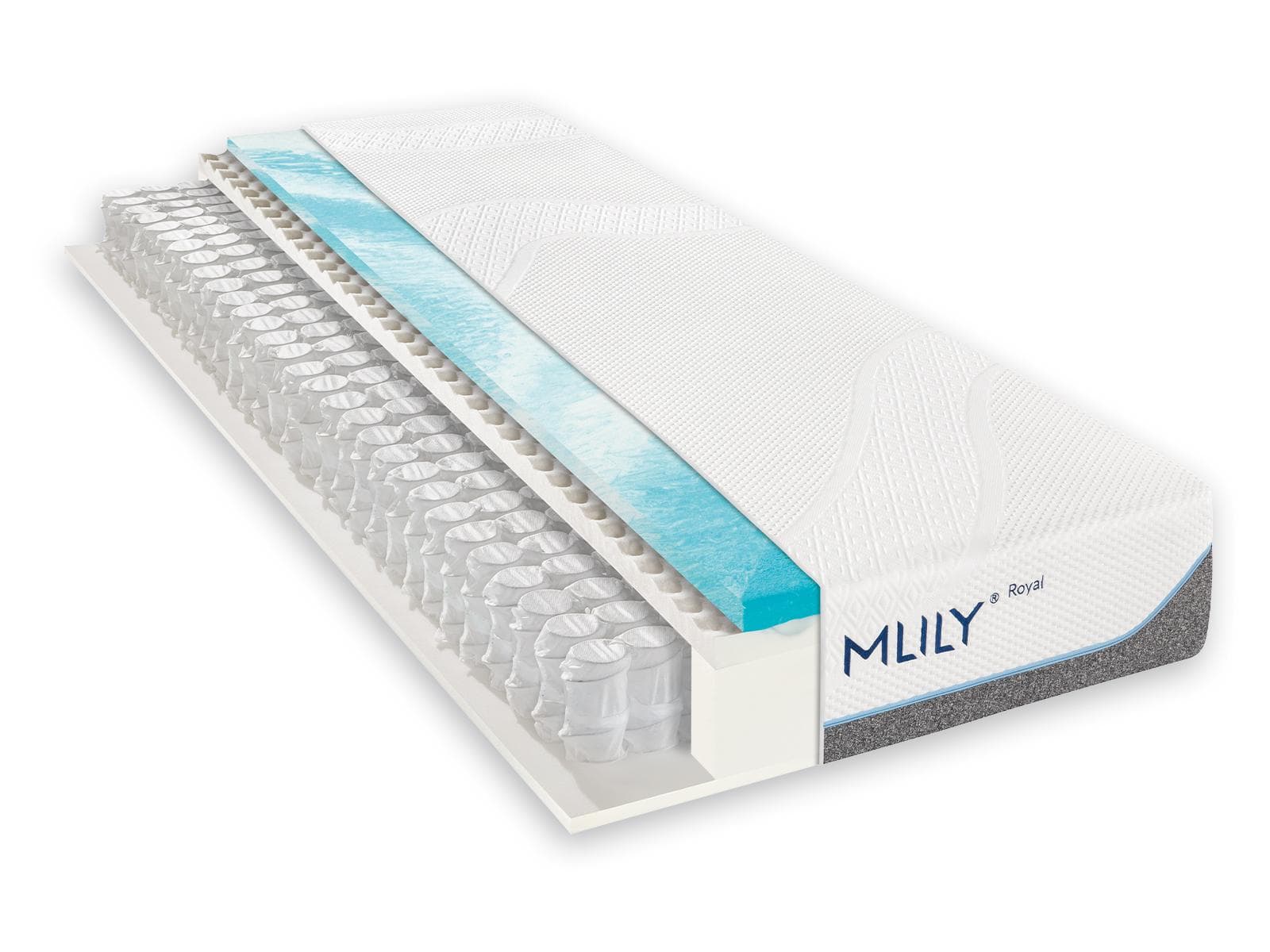 MLILY MLILY Royal matelas à ressorts ensachés